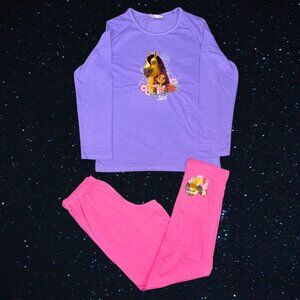 Disney's “Spirit of Adventure” Pajamas– Purple Top & Pink Pants 4T NWT Cotton